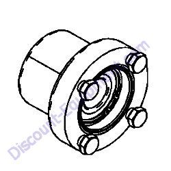 10144 OUTBOARD BEARING ASSEMBLY Barreto 1320H-1620B Tiller