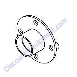 01252 FREE WHEEL HUB Barreto 1320H-1620B Tiller