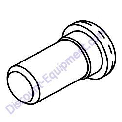 05066 KNURLED STUD 1/2-20 UNF X 1 G8 Barreto 1320H-1620B Tiller