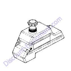 10559 FUEL TANK 1620 INCLUDES KELCH CAP Barreto 1620B Tiller