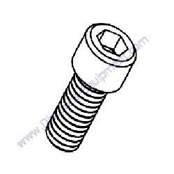 05569 SH CAP SCREW 1/2-13 NC X 1 ZINC Barreto 30SG Stump Grinder