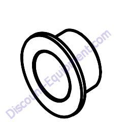 12712 BUSHING COMPOSITE FLANGE Barreto 30SG Stump Grinde