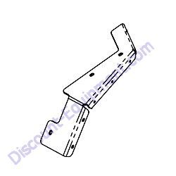 12716L SKIRT MOUNT LEFT Barreto 30SG Stump Grinder