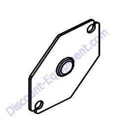 12267 BEARING COVER Barreto 30SG Stump Grinder