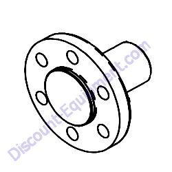 12265 AXLE STUB Barreto 30SG Stump Grinder