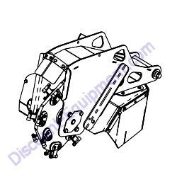 00536 R1 (00536) CUTTER HEAD ASSEMBLY Barreto 30SG Stump Grinder