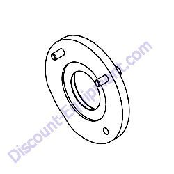 13301-SG MOUNT END PLATE Barreto 30SG Stump Grinder