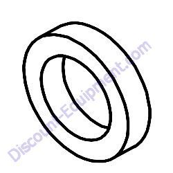 03255 WIPER 1 X 1-1/2 X 5/16 J-1000 Barreto 30SG Stump Grinder