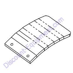 11199 RUBBER FENDER FLAP Barreto 920LS-922LS Log Splitter
