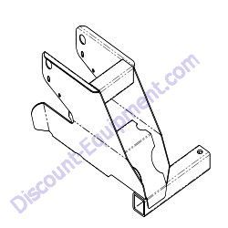 12115 712 WHEEL LOCK Barreto 4X6TBT Utility Combo Trailer