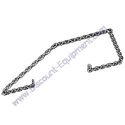 03829 TIE-DOWN CHAIN GRADE 43 5/16 X 86" Barreto 4X6TBT Utility Combo Trailer