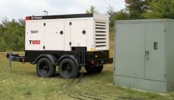Terex Super Quiet T120 Generator Towable 119KVA Diesel