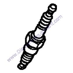 05748175 Spark plug Bomag BVT65 Tamper