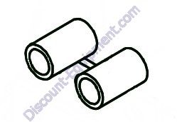 11008 PLATE SPACER 1.06" 12" CHAIN Barreto 912HM Wheeled Trencher