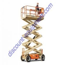 JLG M3369 Package 2 Electric Scissor Lift With QuickCharge GenSet