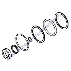 04514 SEAL KIT CYLINDER Barreto 1324D-1624D Wheeled Trencher