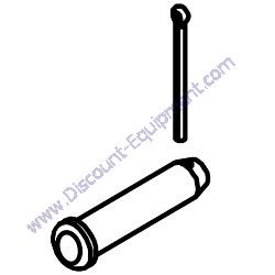 03519 CONNECTING PIN COTTER INCLUDED 12" CHAIN Barreto 712MTH Wheeled Trencher
