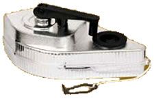 Chalk Line, 100', Chrome Plated ABS, High Speed Crank (Keson GB1)