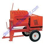 Crown 6SR-GH5 Mortar Plaster Stucco Mixer 6 cu ft Regular Paddles 5.5 HP Honda Engine, 609717 - Special Sale Price