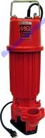 Multiquip ST2010TCUL Submersible Trash Pump, 2", 95GPM, 45 ft Total Head, 1PH, 1HP, 115V, Electric Motor