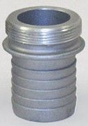 Coupling Male Aluminum, 3.0" ID short shank (Abbott Series CN)