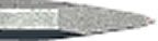 Chisel, 12" Moil Point, 3/4" Hex/Spline Drive