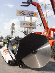 Diamond Products 5800180 Saw, Walk-behind, 48" Guard, 78 HP Deutz Diesel (Core-Cut CC7274D-48)