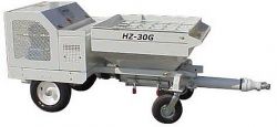 HyFlex HZ-30G Plaster Mortar Fireproofing Pump Roto Stator Gas w/ Tow Package