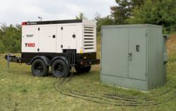 Generator Rental Towable 120KVA Diesel (Terex Super Quiet T120-P) G125