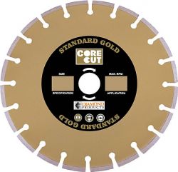 Blade 12" Standard Gold Concrete/Rebar (Diamond Products 57711)