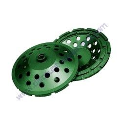 Cup 4" Utility Green Double Row (Diamond Products 94175)
