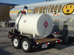 Fuel (Diesel) Tank w/ Trailer, 500 Gallon Double Wall (Model # 500DWTDAEB20GPM3D)
