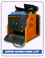 Asphalt Recycler, Towable 2 Ton (Asten Cook Model 2.0T)