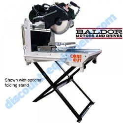 Diamond Products 5800802 Saw, Masonry W/14" GUARD W/Water Pump Electric 3.0HP-230V-50HZ-1PH Baldor CC530MXL2E1 c/n 03728