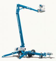 Genie TZ-50 DC Trailer Mounted Boom Lift 50'