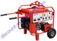 Multiquip GA6HRS Portable Generator, 6kW Honda W/ Wheel Kit and Electric Start-No Battery