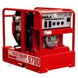 MultiQuip GA97HEA Portable Generator 9.7kW Honda GX630 Electric Start **CALIFORNIA ONLY**