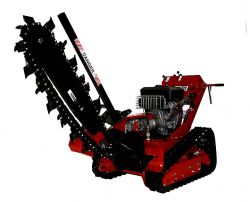 Barreto 1824TK Trencher Walk Behind Tracked (Barreto 1824TK)