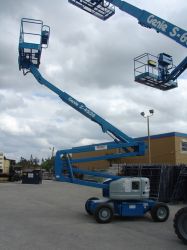 Boom Lift, Telescopic Z-Boom 51' 2x4 Electric (Genie Z45/25 DC/BI-Energy Unit # 2744)