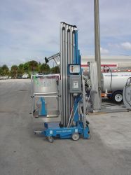 Aerial Work Platform, 40' DC w/ Tilt-Back Frame (Genie AWP-40S DC #9536)