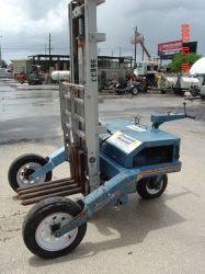 Forklift, Walk-behind Base Machine, 8 HP Honda (Stone LJ100 Unit #6734)