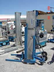 Material Lift, 26' 5" 650lbs (Genie SLA-25 Standard Base Unit # 0809)