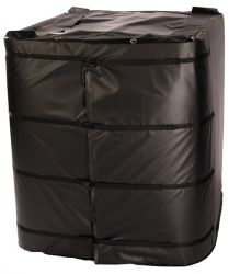 Power Blanket TH330 Standard-Duty Black Alloy IBC Material Warmer Tote Heaters, 330 Gallon