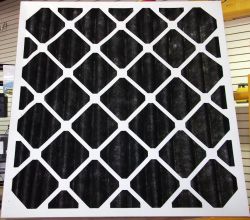 Air Filter, Charcoal Carbon Pleated 24"x24"x2" (NC18242CPL)