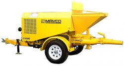 Concrete Pump Rental Towable Ball-Valve Gas Powered (Mayco C30-HDG) CPGT