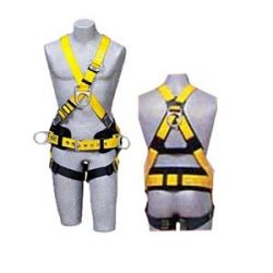 Safety Harness, 3-D Ring w/ Leg Straps & 6' lanyard Fall Safe part 30515 / FS126-E-3D