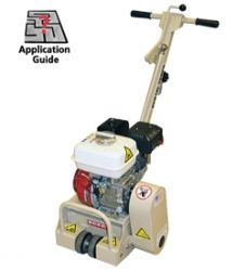 Edco 69500, CPL-8G, 5HP Honda Scari-Lite Mini-planer