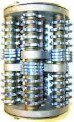 65050 Edco CPM-8 Drum includes 6 shafts