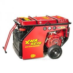 Con X SC70 Air compressor 70 CFM portable