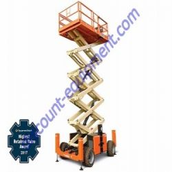 JLG 530LRT Package 4 Engine powered Scissor Lift W/ Kubota D1305 24 HP Tier 4 Final Diesel Engine